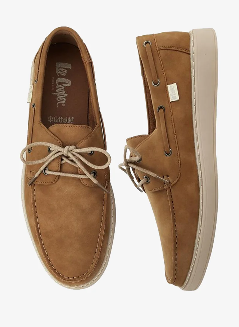 لي كوبر حذاء رجالي برباط للكاحل